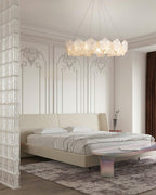Fenrenwynne Glass Chandelier-Moonnatur