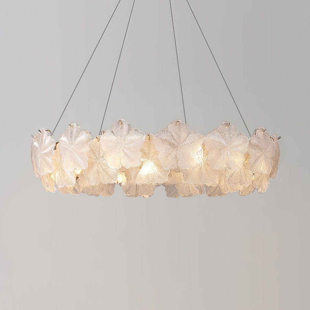 Fenrenwynne Glass Chandelier-Moonnatur