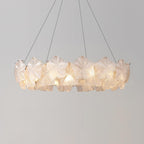 Fenrenwynne Glass Chandelier-Moonnatur