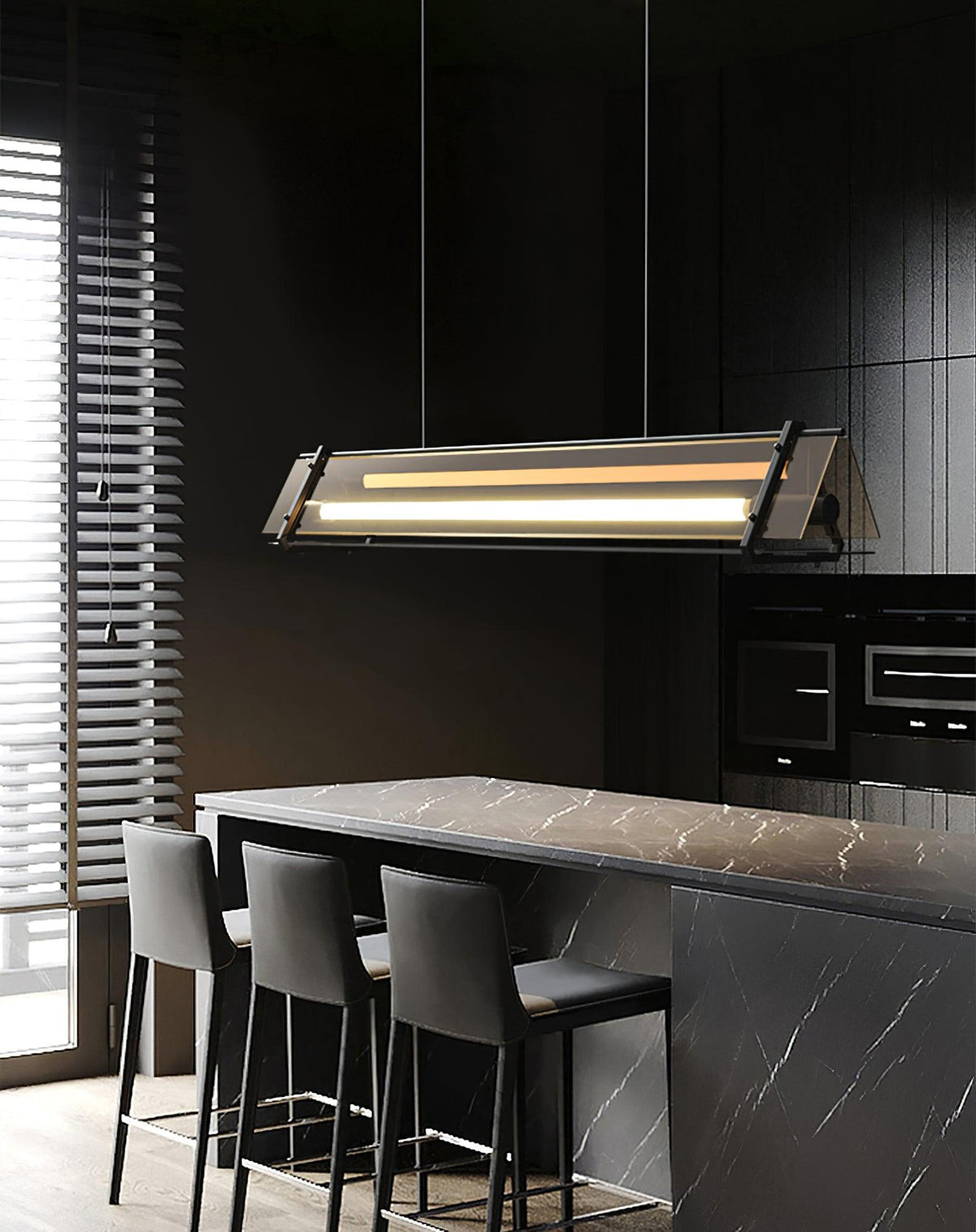 Darrowlyn Glass Pendant Light-Moonnatur