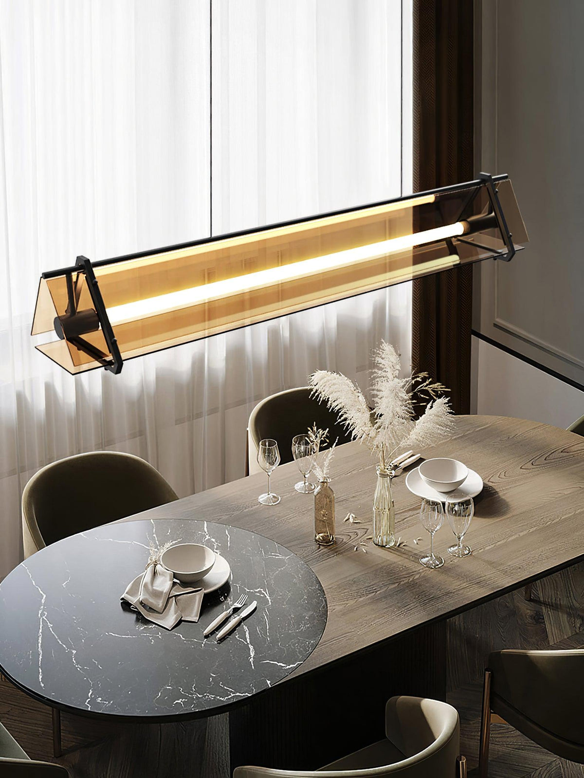 Darrowlyn Glass Pendant Light-Moonnatur