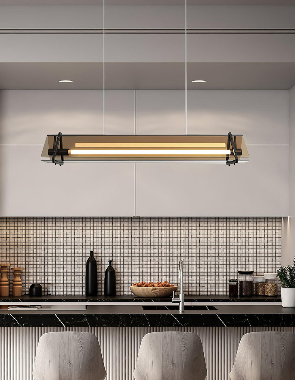 Darrowlyn Glass Pendant Light-Moonnatur