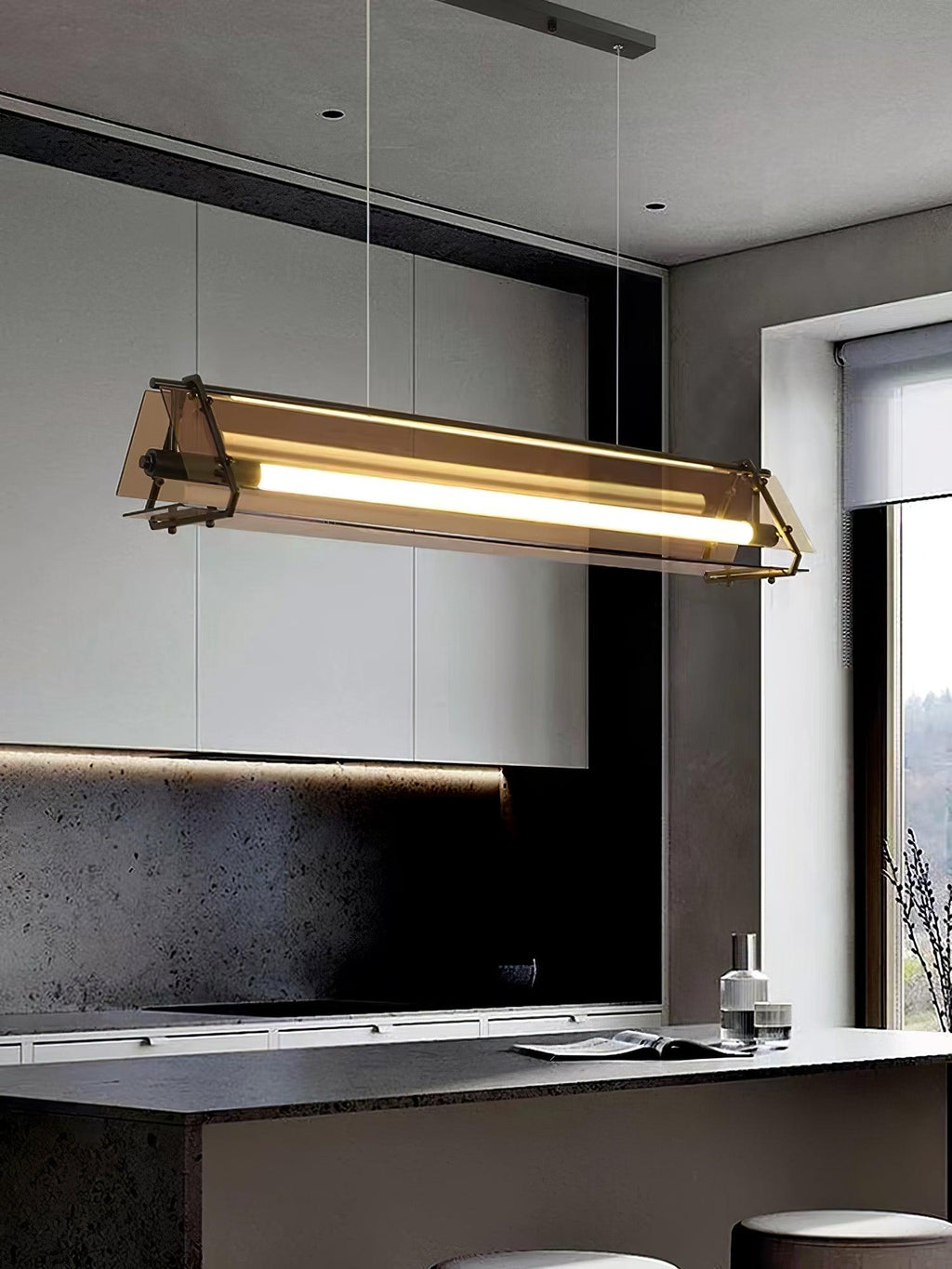 Darrowlyn Glass Pendant Light-Moonnatur