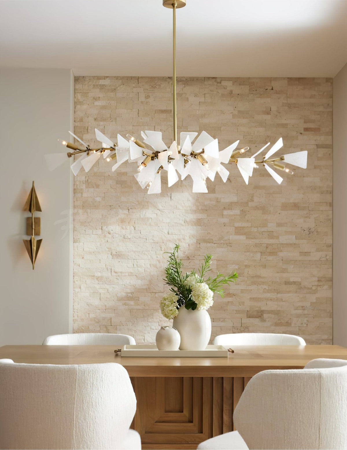 Zorrenholm Glass Chandelier-Moonnatur