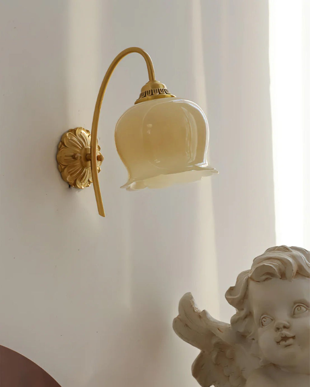 Lindenia Resin Wall Light-Moonnatur