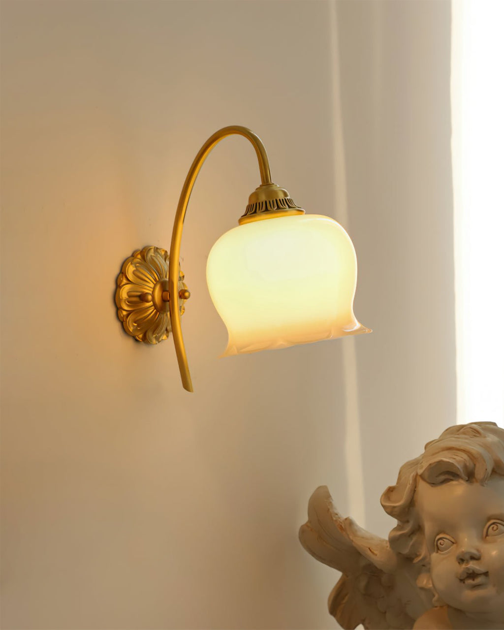 Lindenia Resin Wall Light-Moonnatur
