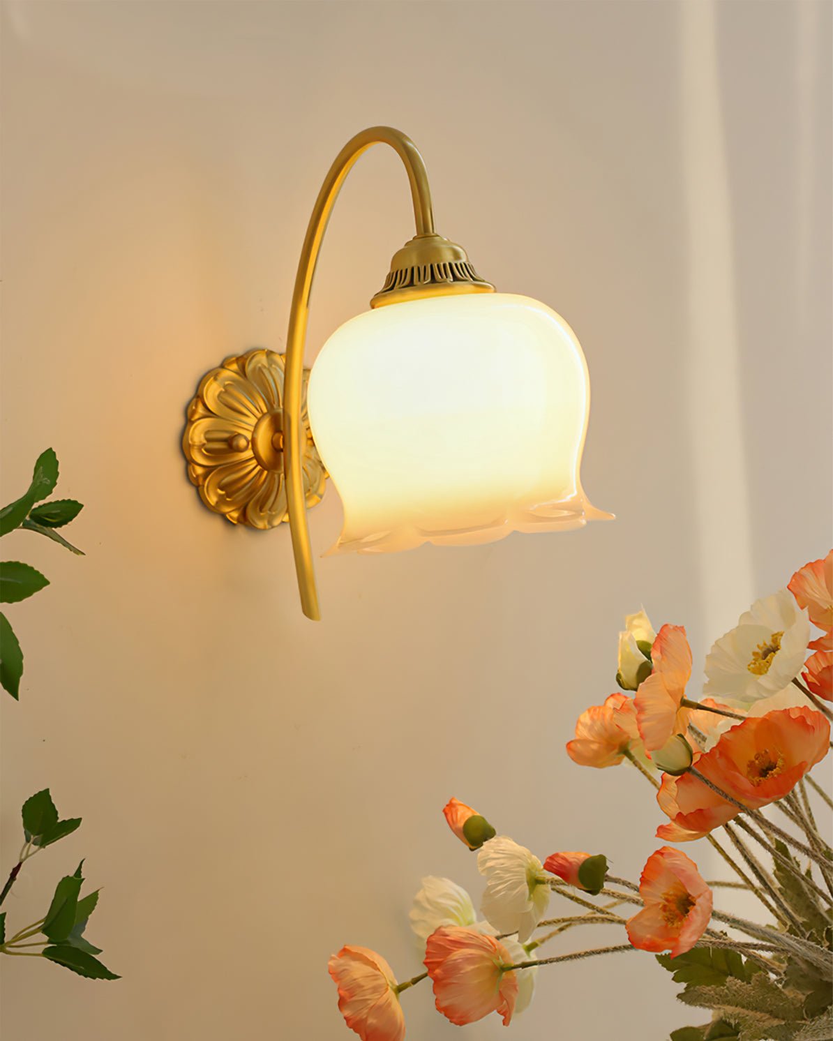 Lindenia Resin Wall Light-Moonnatur