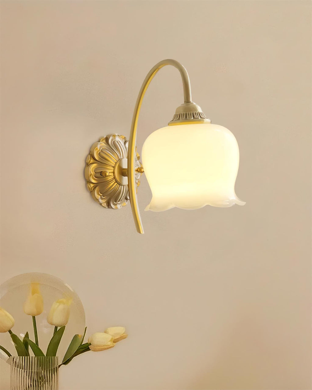 Lindenia Resin Wall Light-Moonnatur