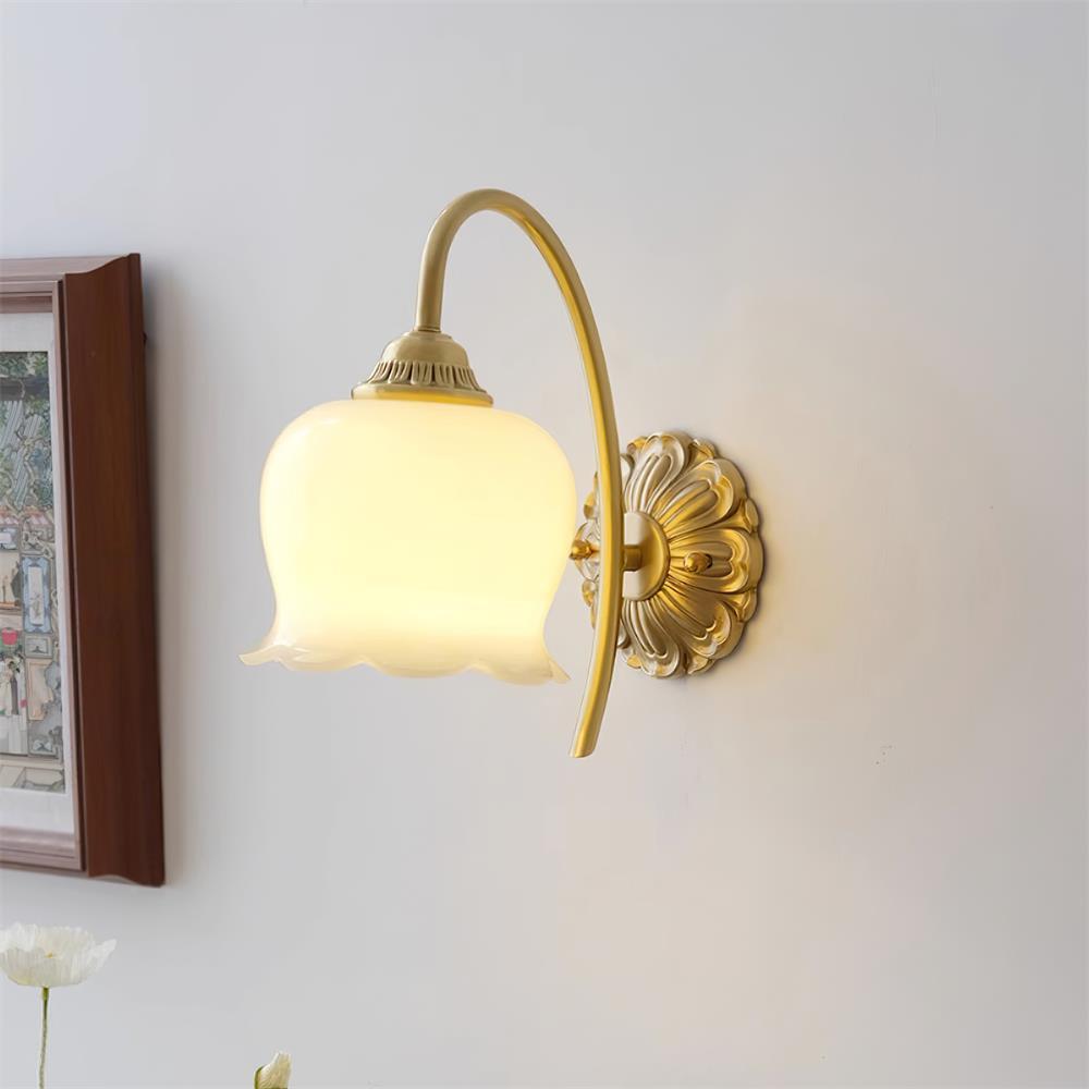 Lindenia Resin Wall Light-Moonnatur