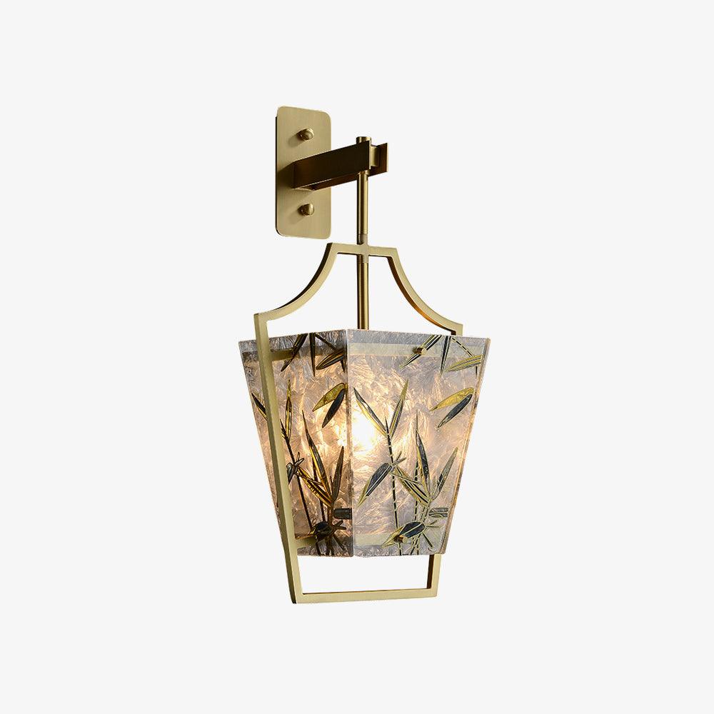 Cumberrose Stained Glass Ceiling Light-Moonnatur