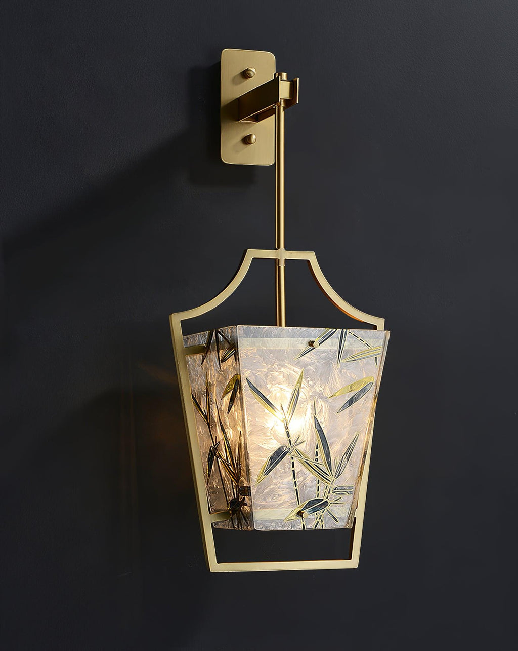Cumberrose Stained Glass Ceiling Light-Moonnatur