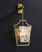 Cumberrose Stained Glass Ceiling Light-Moonnatur