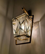 Cumberrose Stained Glass Ceiling Light-Moonnatur