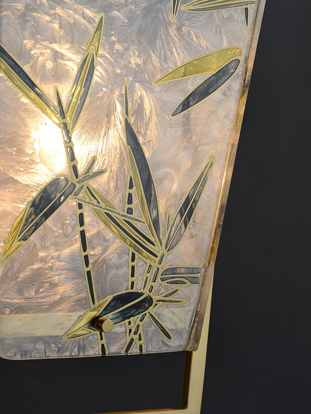 Cumberrose Stained Glass Ceiling Light-Moonnatur