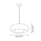 Lindelaria Metal Pendant Light-Moonnatur