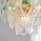 Whitenwynne Glass Chandelier-Moonnatur
