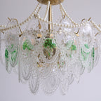 Whitenwynne Glass Chandelier-Moonnatur