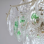 Whitenwynne Glass Chandelier-Moonnatur
