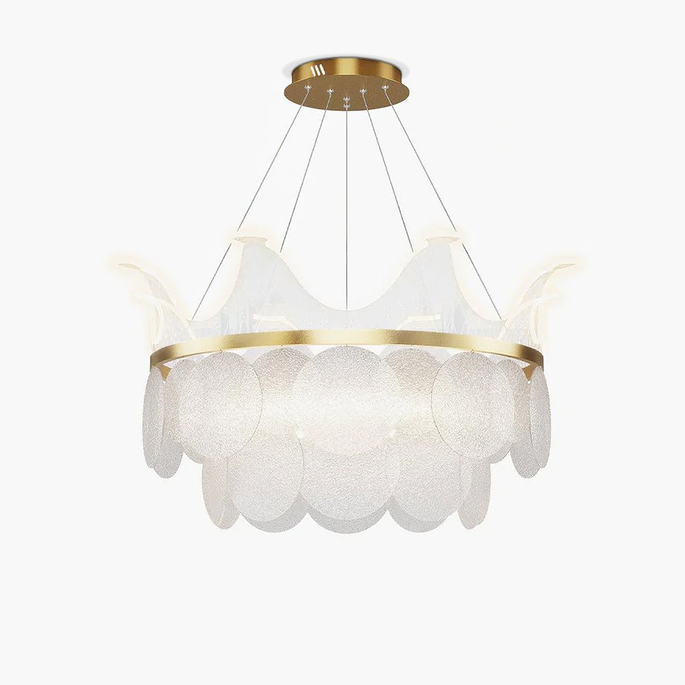 Wardenenora Acrylic Chandelier-Moonnatur