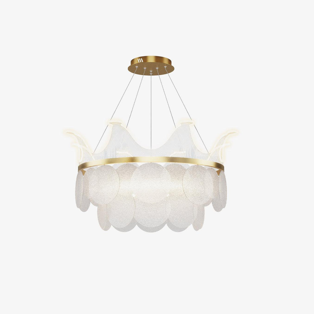Wardenenora Acrylic Chandelier-Moonnatur