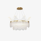 Wardenenora Acrylic Chandelier-Moonnatur