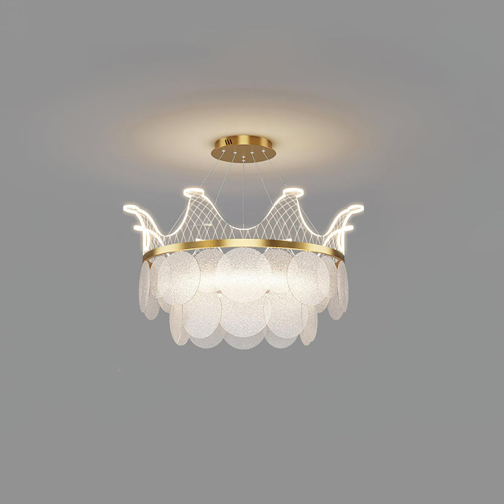 Wardenenora Acrylic Chandelier-Moonnatur