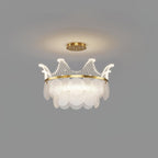 Wardenenora Acrylic Chandelier-Moonnatur