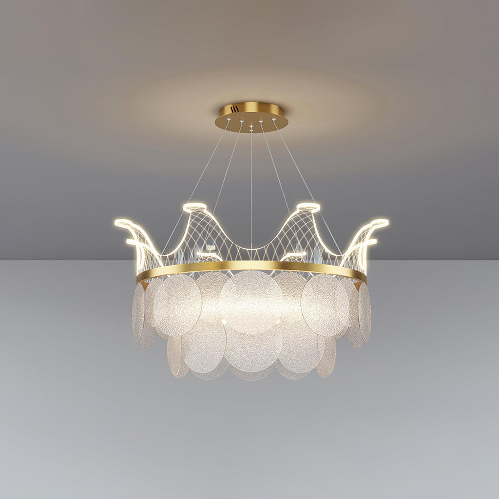 Wardenenora Acrylic Chandelier-Moonnatur