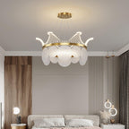 Wardenenora Acrylic Chandelier-Moonnatur