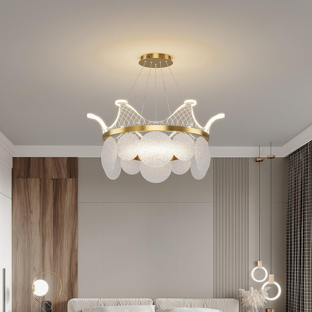 Wardenenora Acrylic Chandelier-Moonnatur