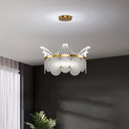 Wardenenora Acrylic Chandelier-Moonnatur