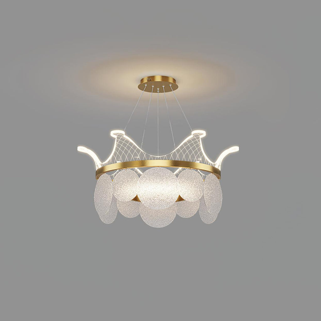 Wardenenora Acrylic Chandelier-Moonnatur