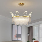 Wardenenora Acrylic Chandelier-Moonnatur
