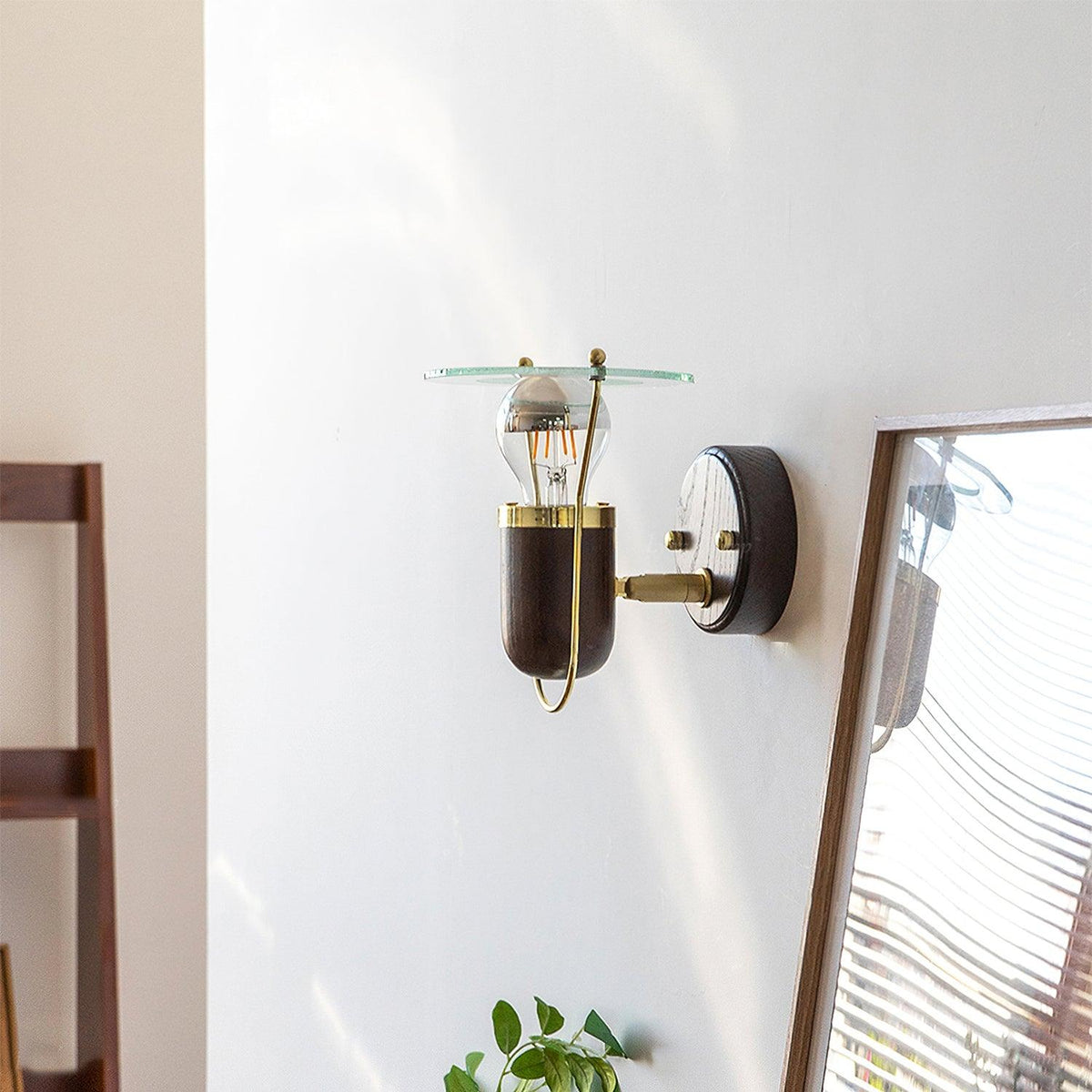 Silvenina Wood Wall Light-Moonnatur