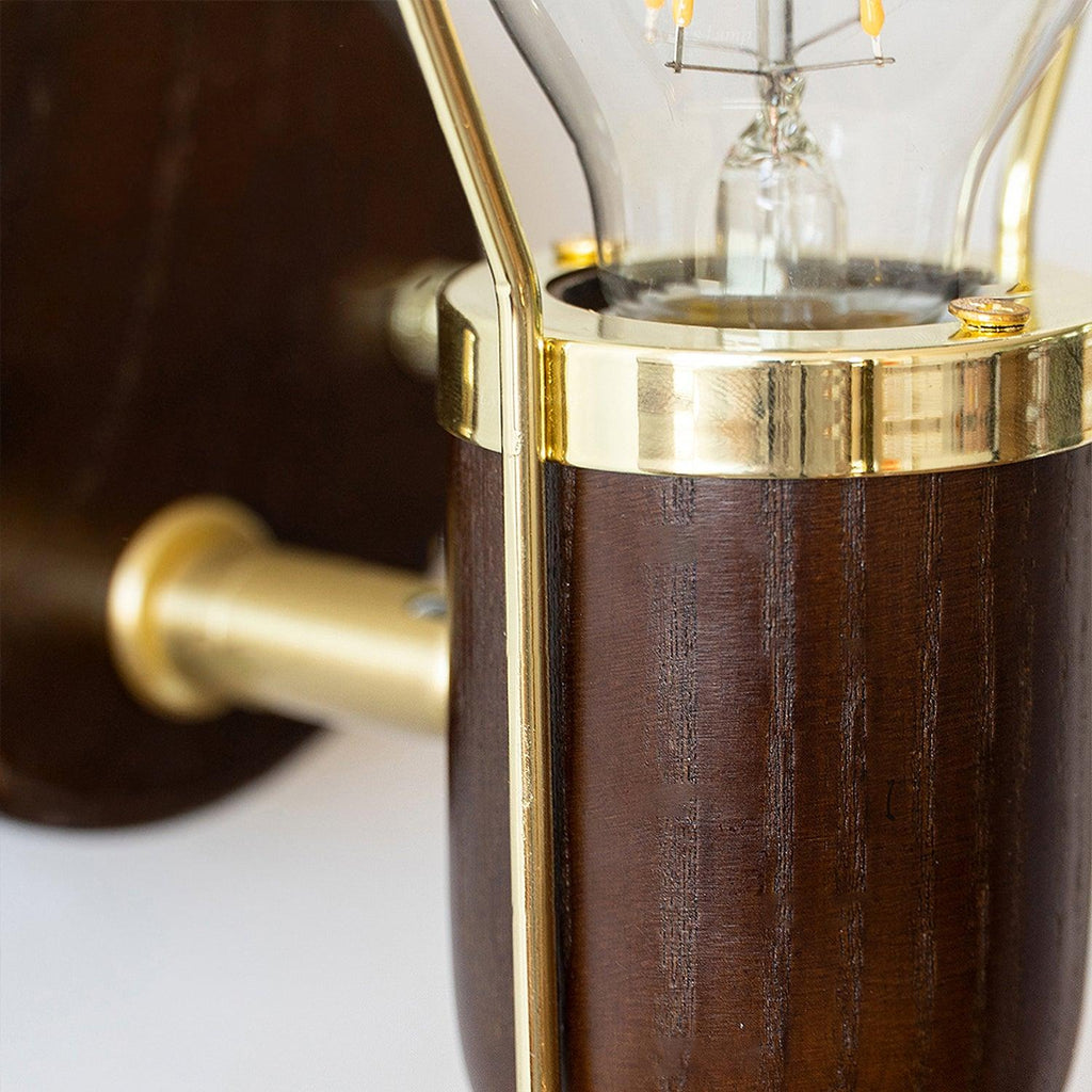Silvenina Wood Wall Light-Moonnatur