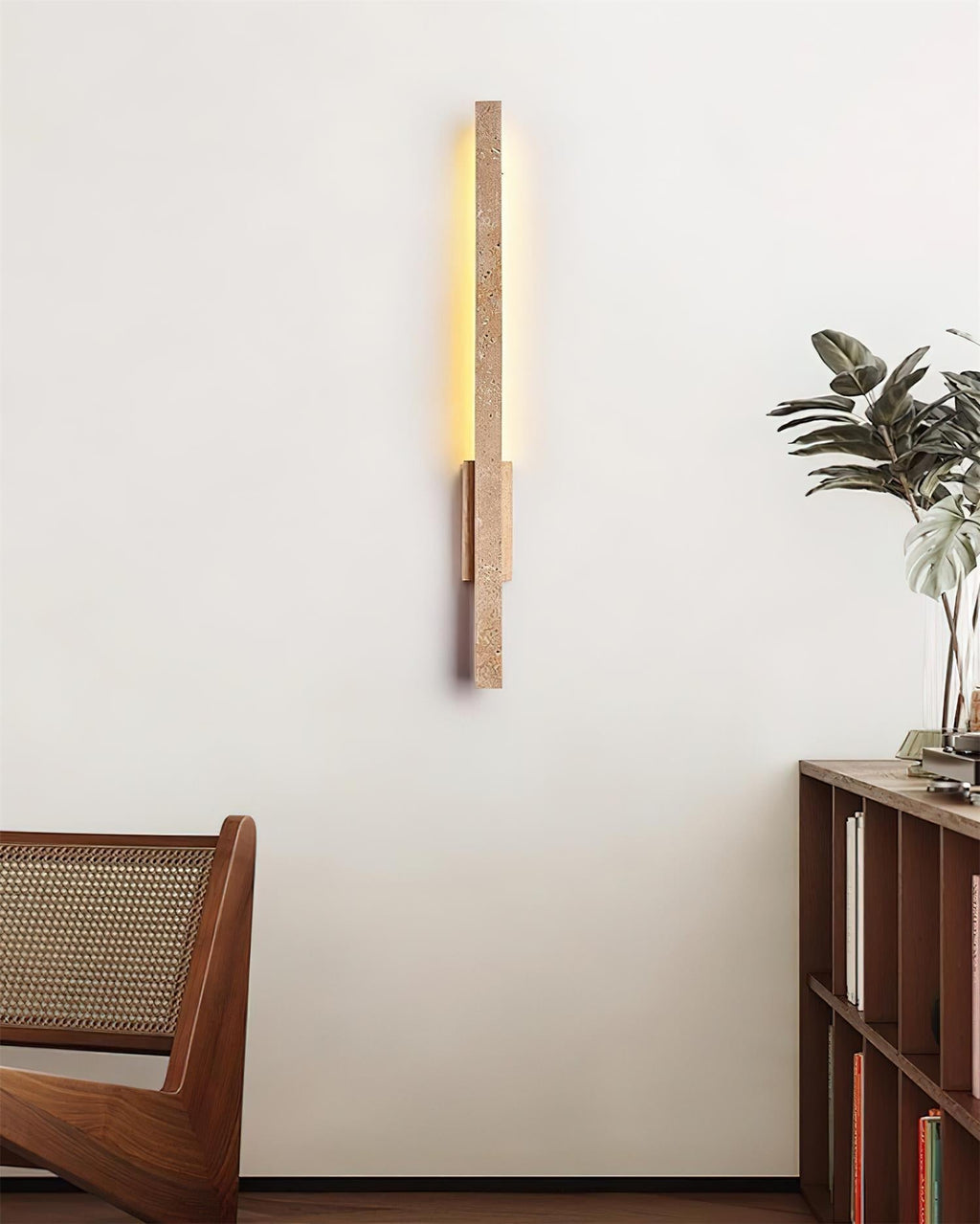 Cindelwyn Travertine Wall Light-Moonnatur