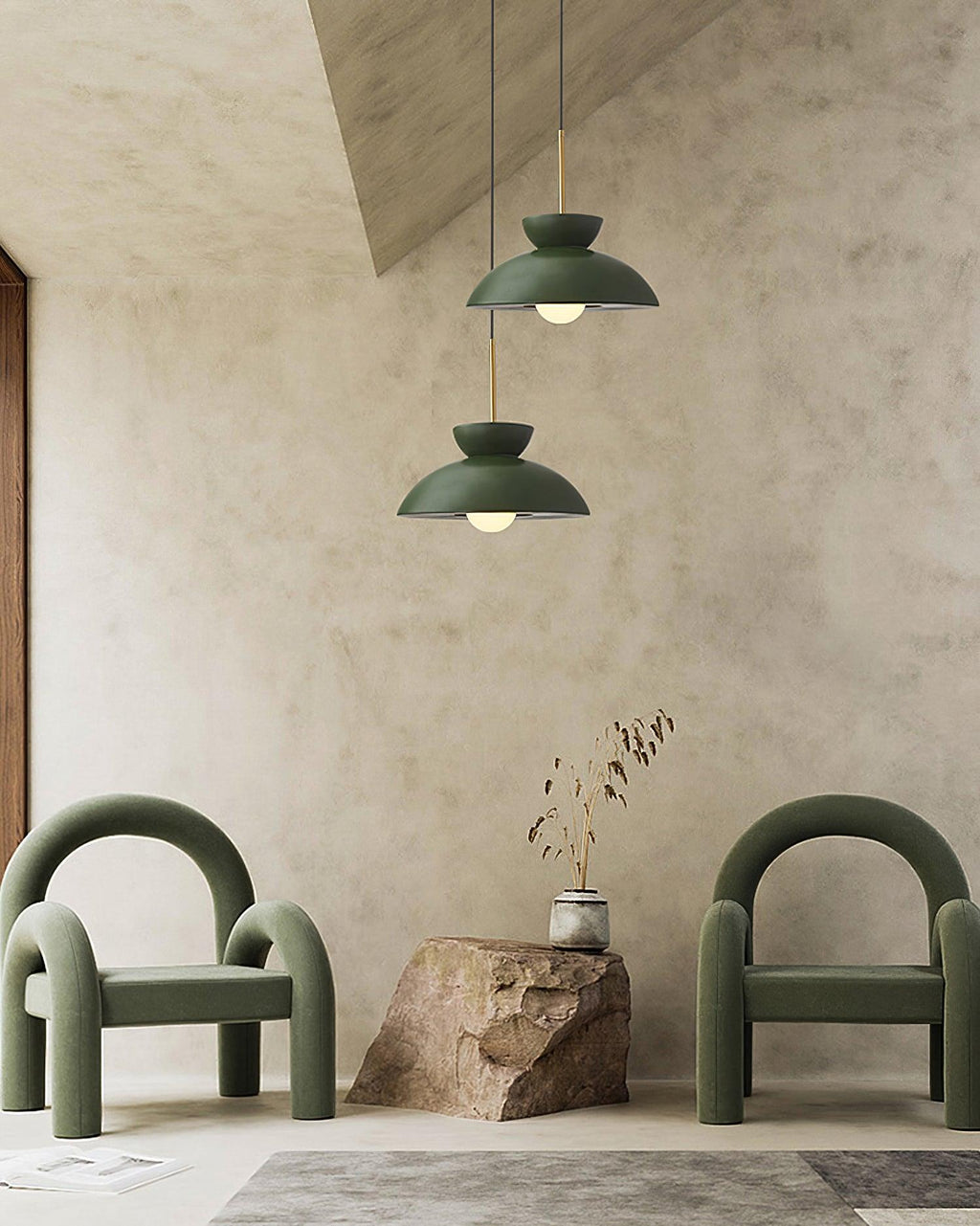 Brynara Resin Pendant Light-Moonnatur