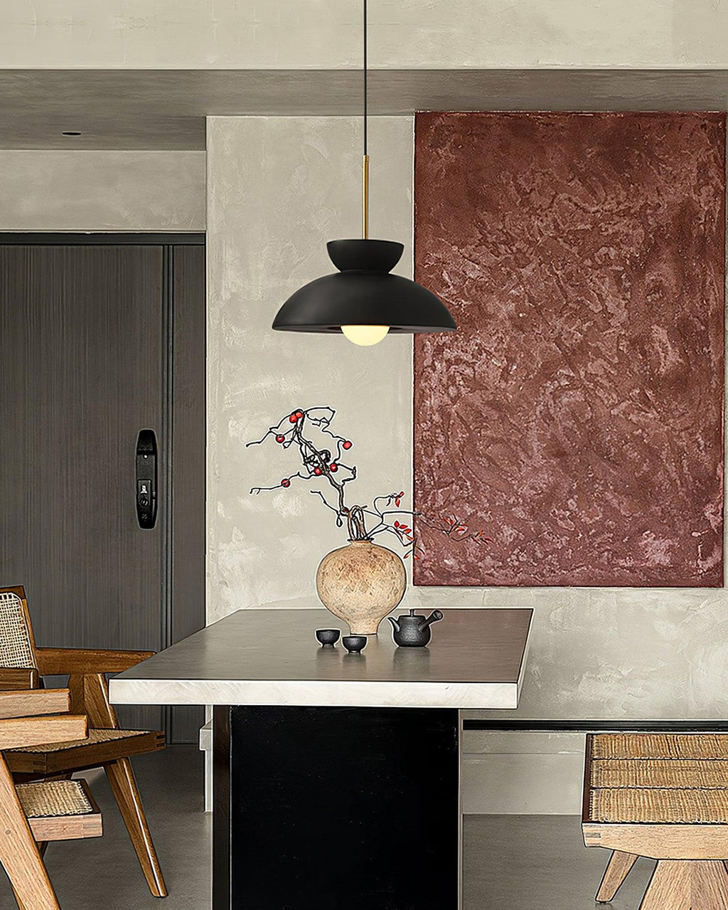 Brynara Resin Pendant Light-Moonnatur