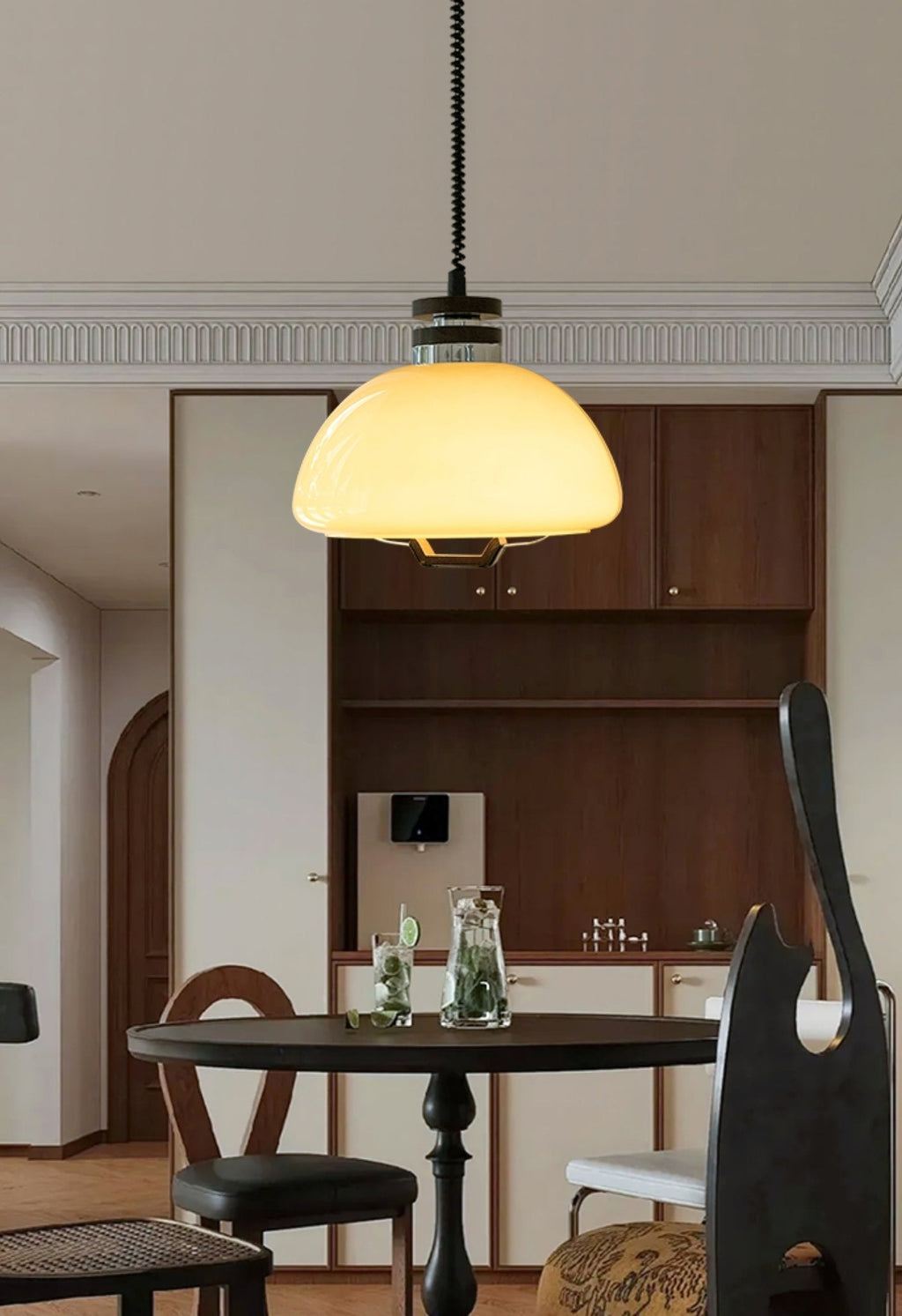 Harleth Glass Pendant Light-Moonnatur