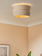 Lorrenlyn Fabric Ceiling Light-Moonnatur