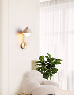 Glenelle Travertine Wall Light-Moonnatur