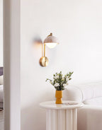 Glenelle Travertine Wall Light-Moonnatur