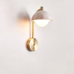 Glenelle Travertine Wall Light-Moonnatur
