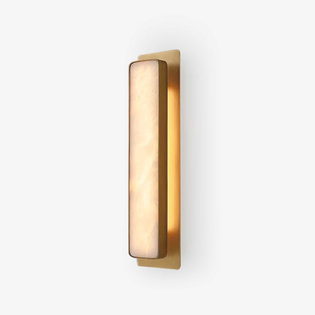 Enverorie Alabaster Wall Light-Moonnatur