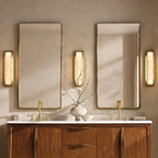 Enverorie Alabaster Wall Light-Moonnatur