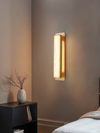Enverorie Alabaster Wall Light-Moonnatur