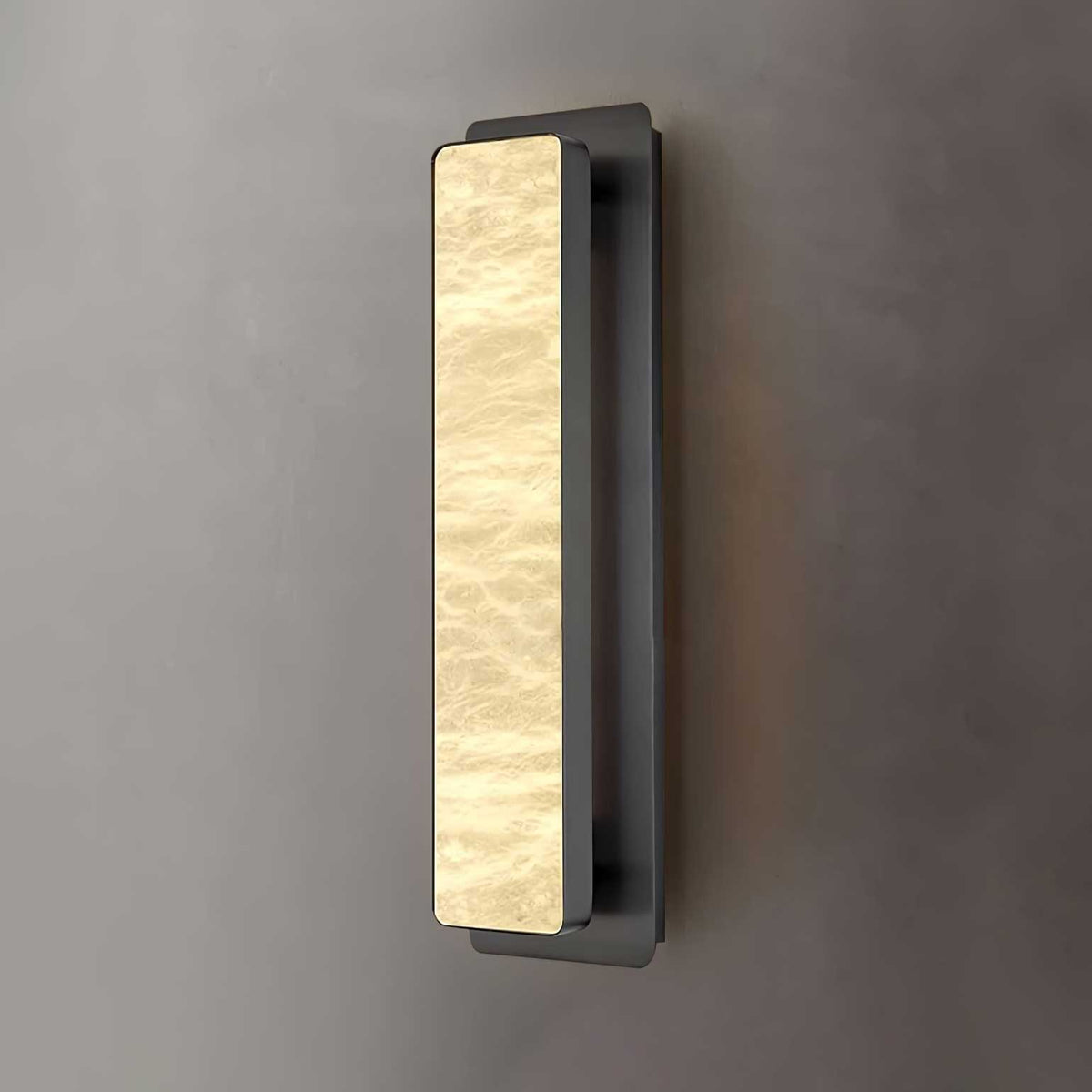 Enverorie Alabaster Wall Light-Moonnatur