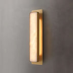Enverorie Alabaster Wall Light-Moonnatur