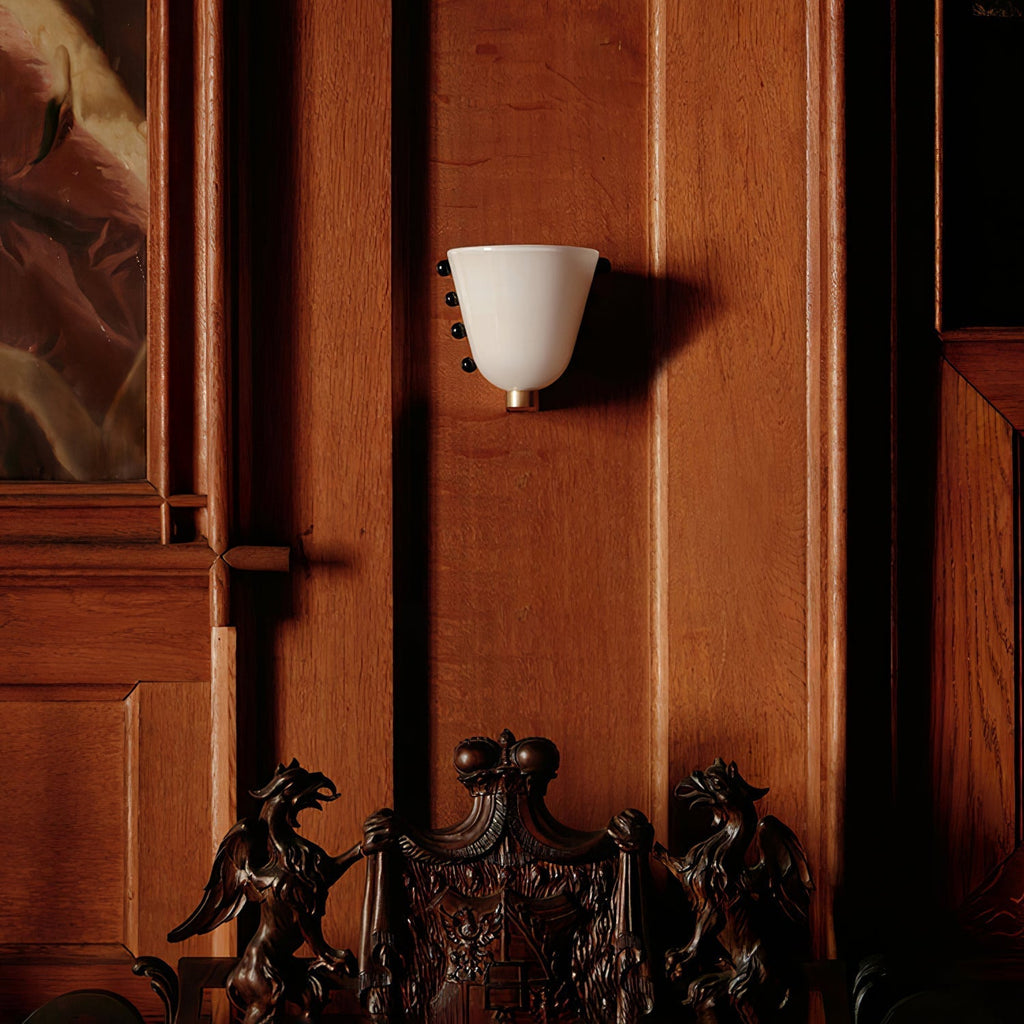 Lindelfield Glass Wall Light-Moonnatur