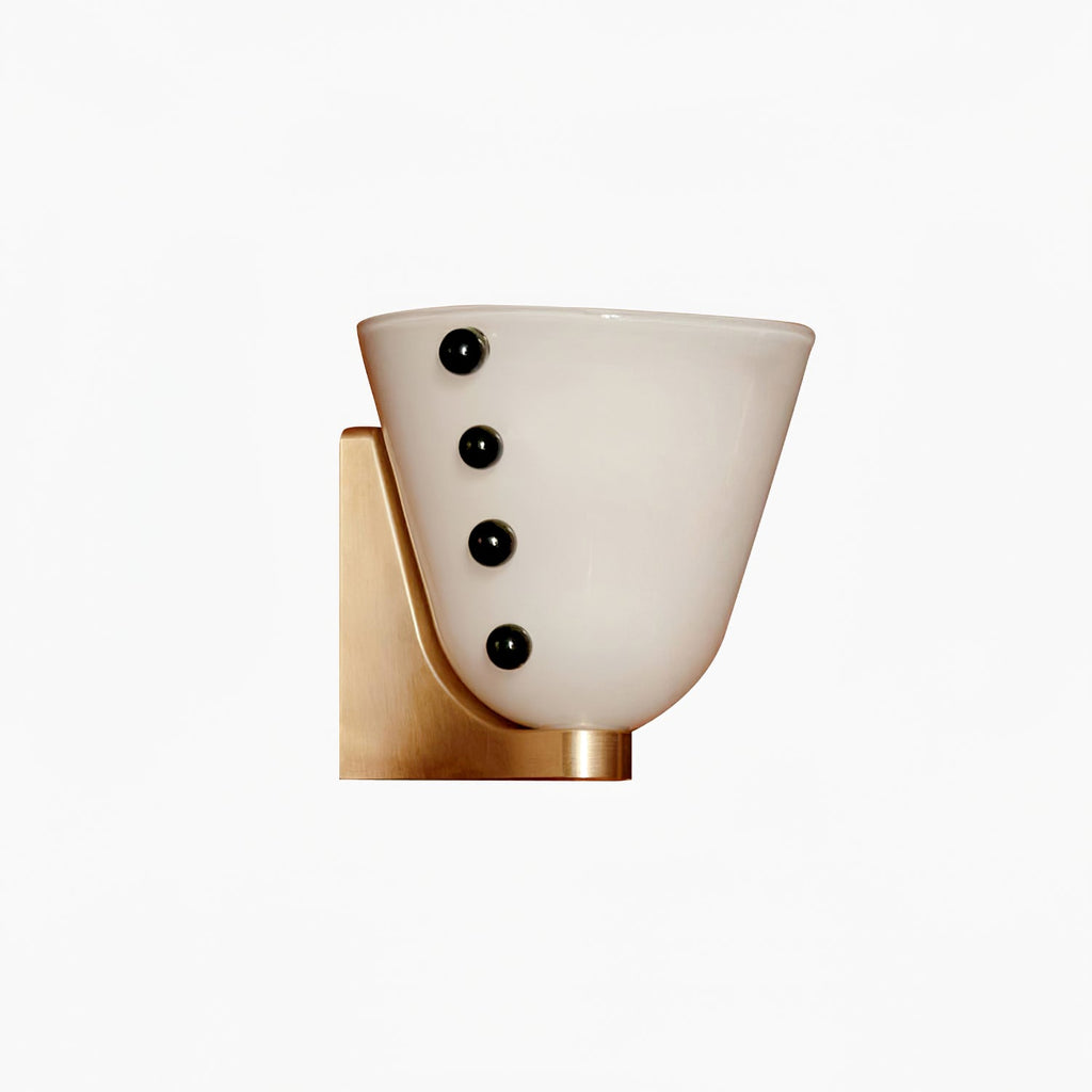 Lindelfield Glass Wall Light-Moonnatur